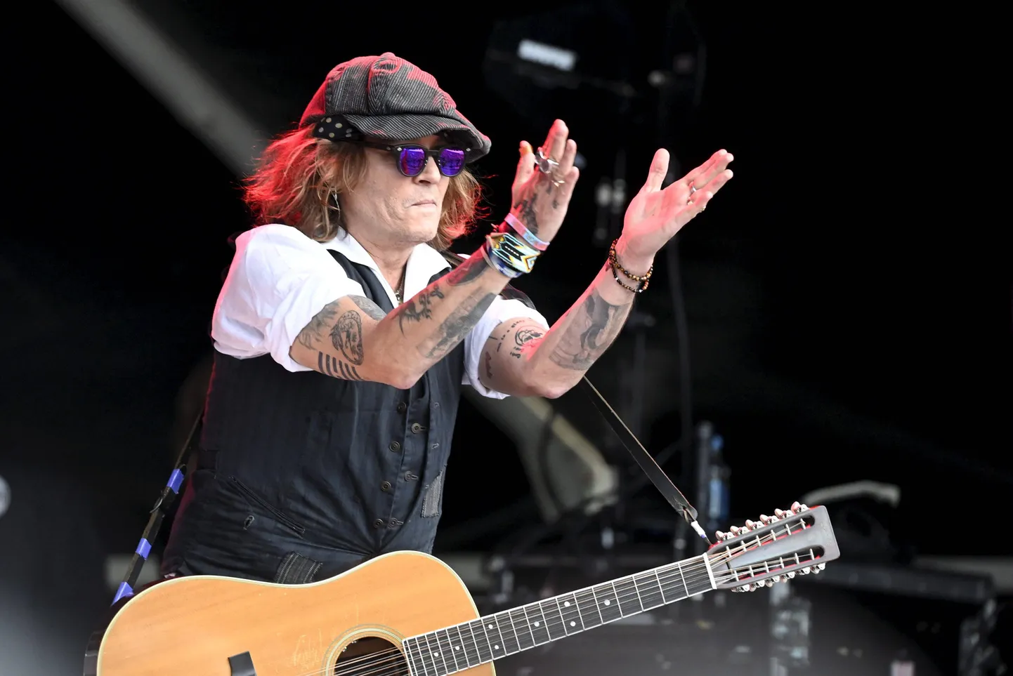 Jeff Becki ja Johnny Deppi kontsert Helsingis