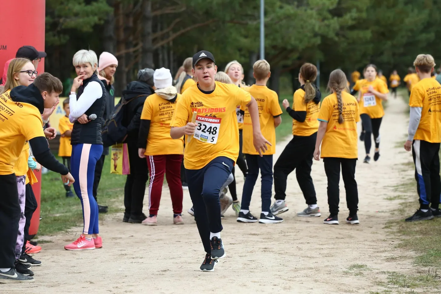 Heategevuslikku teatejooksu on Paide tehisjärve ääres peetud nüüd juba mitu aastat.