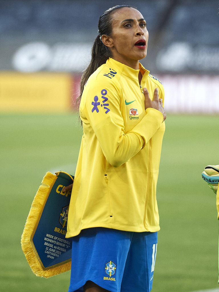 Brasiilia naiste jalgpallikoondise kapten Marta