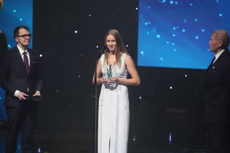 Kelly Sildaru võitis 2019. aasta noorsportlase tiitli. 