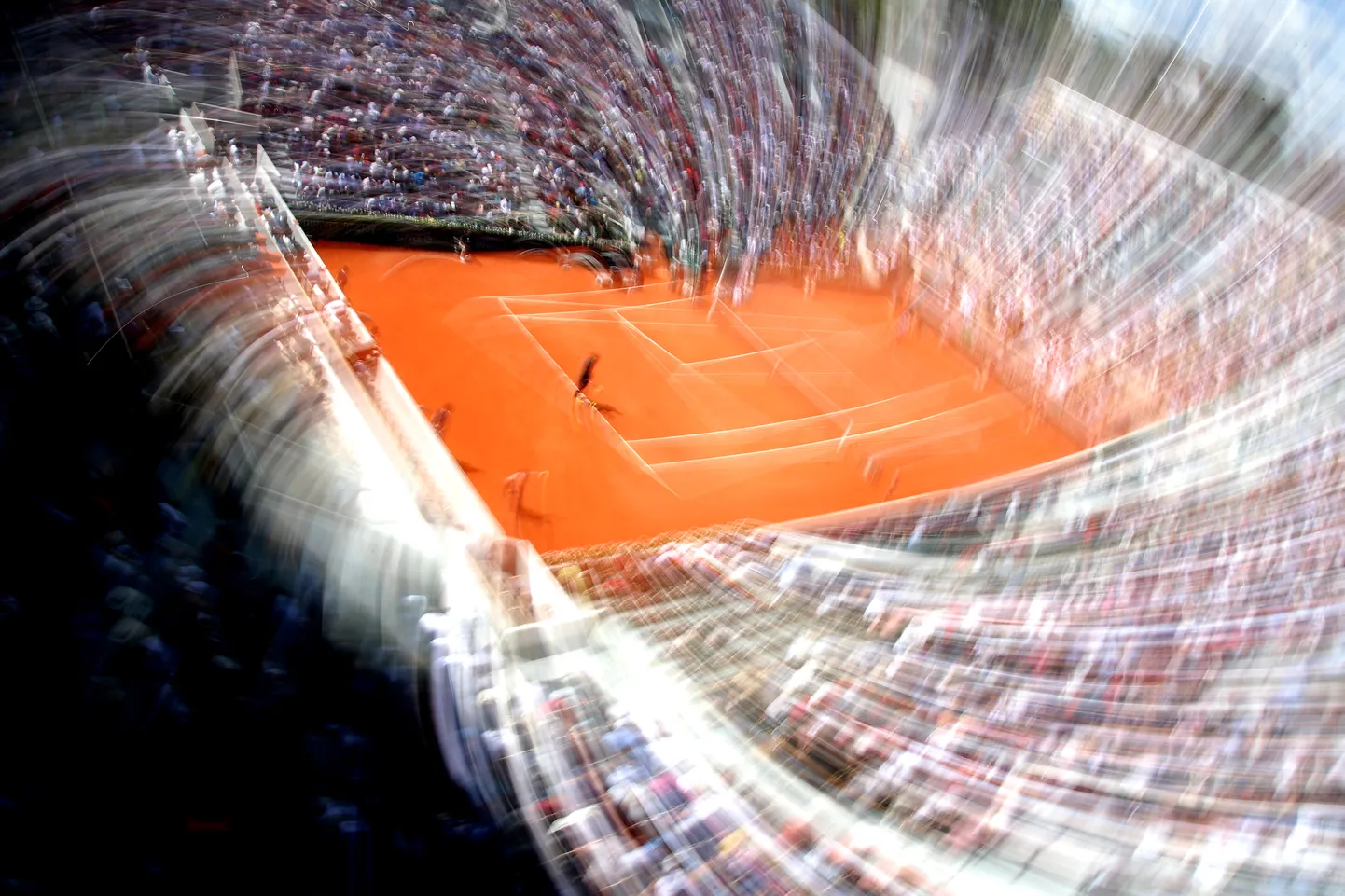 "French Open" tenisa korts