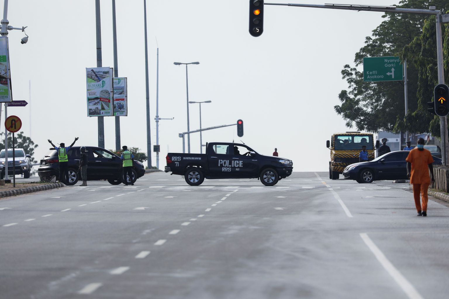 Politseinikud Abujas.