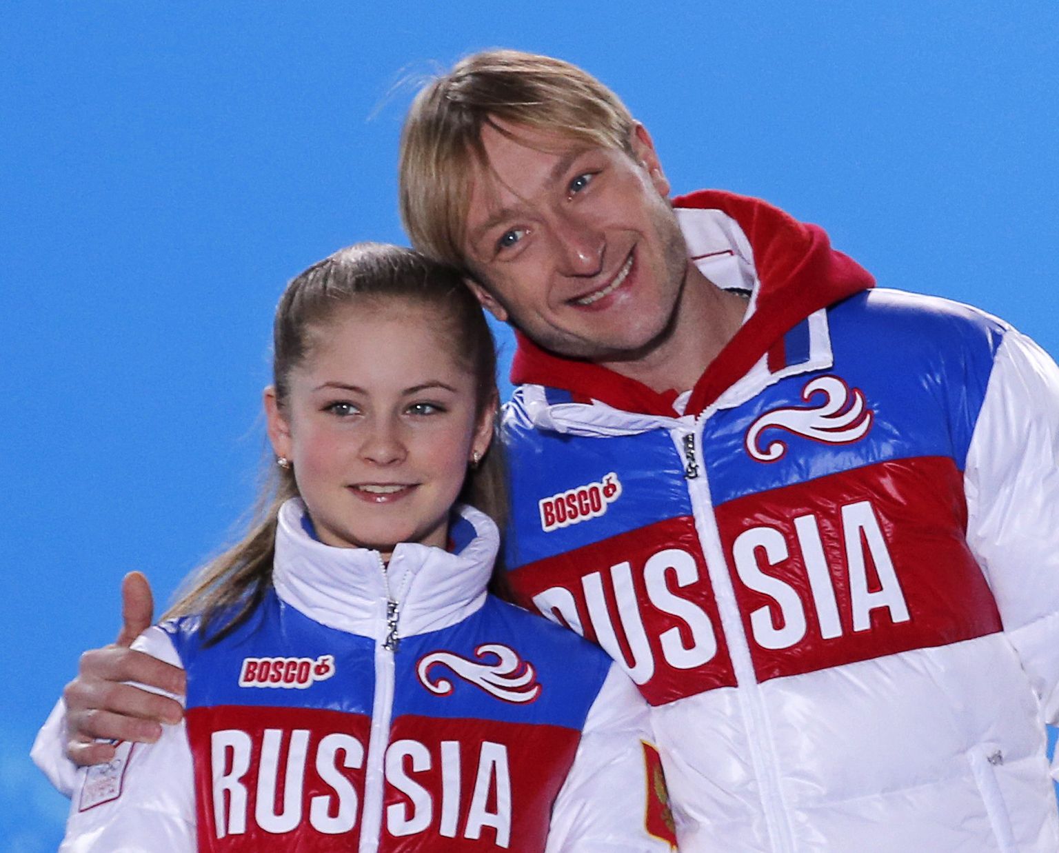 Юлия Липницкая и Евгений Плющенко