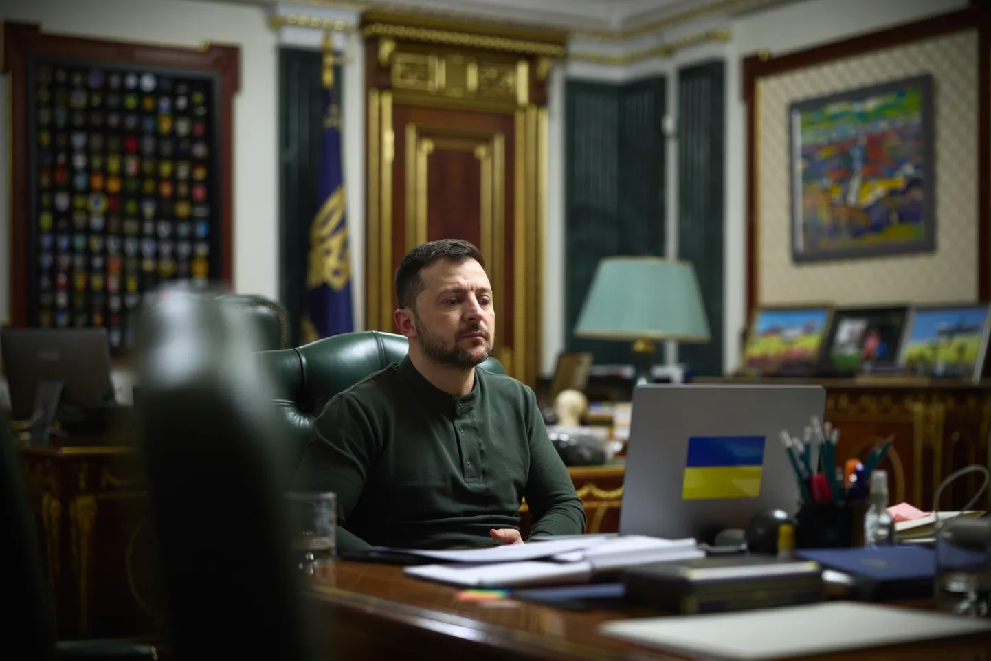Ukraina president Volodõmõr Zelenskõi.