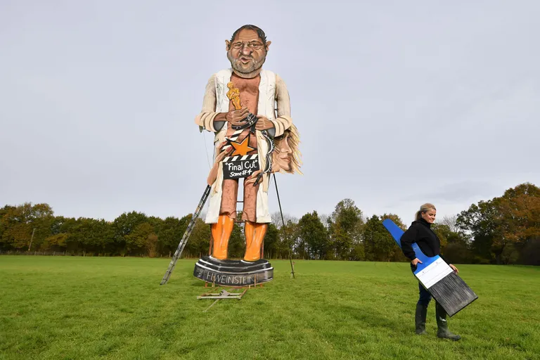 Harvey Weinsteini kuju Edenbridge'is