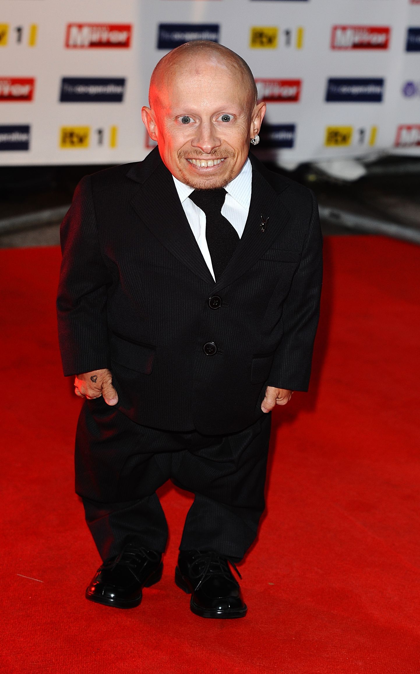 File photo dated 05/10/09 of Verne Troyer, who is &quot;getting the best care possible&quot; after being hospitalised for possible alcohol poisoning.