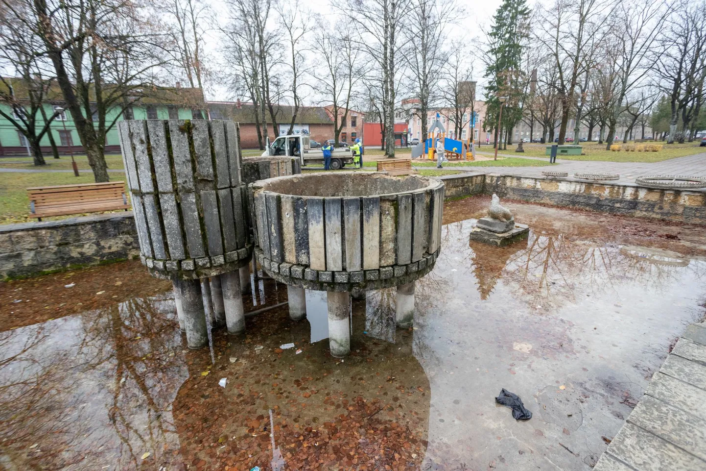 Viljandi Lastepargi purskkaev