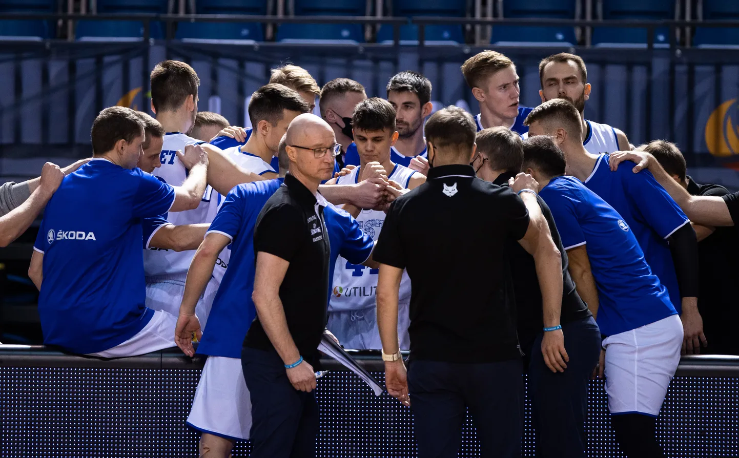 Eesti korvpallikoondis.