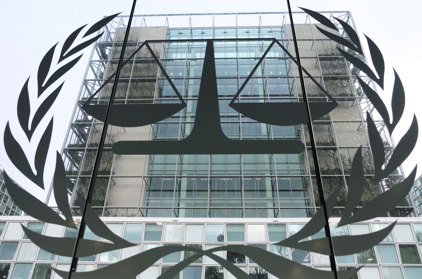 Rahvusvahelise kriminaalkohtu hoone Haagis, Hollandis.