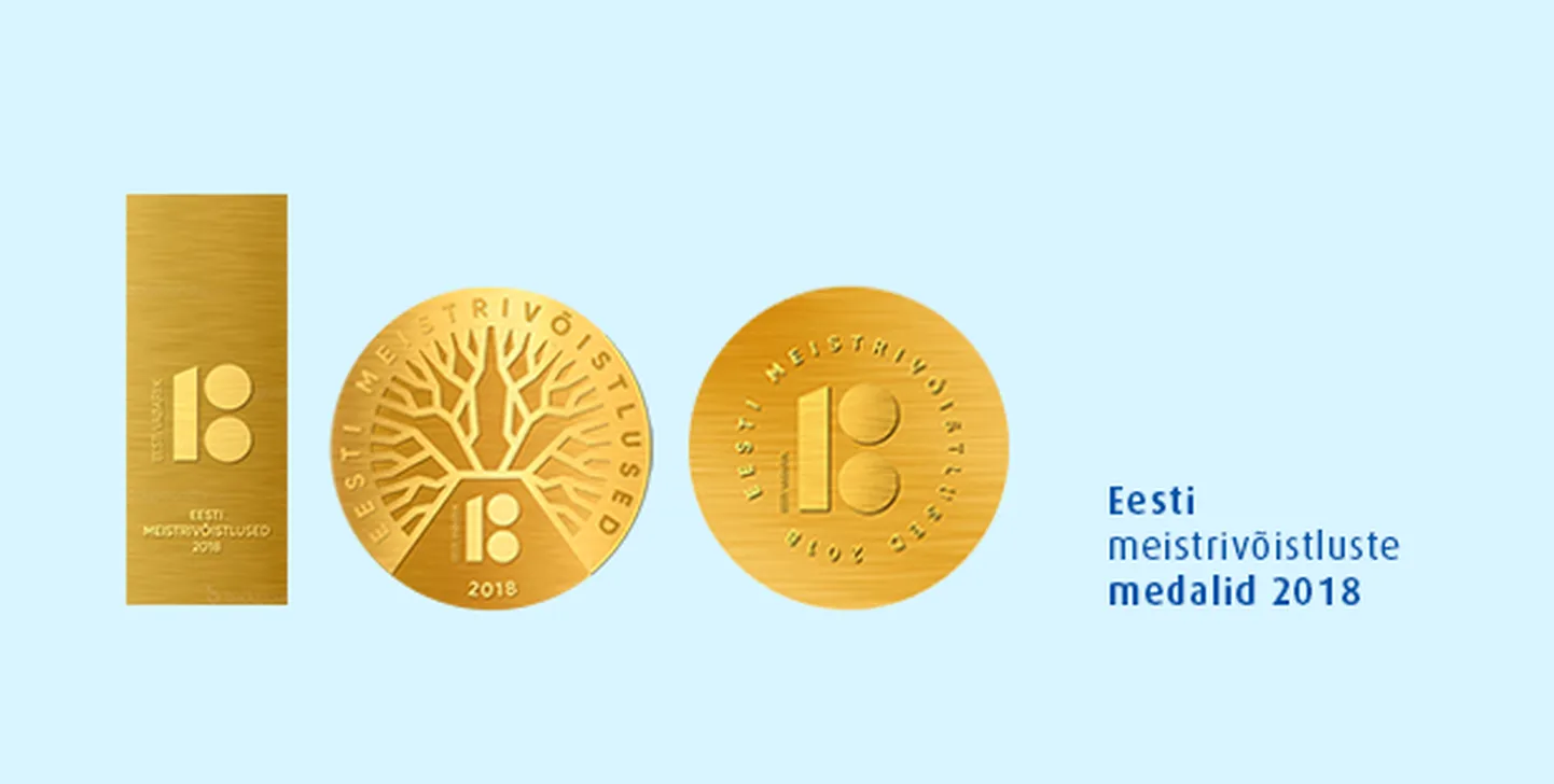 Milline neist on 2018. aasta Eesti meistrivõistluste medal?