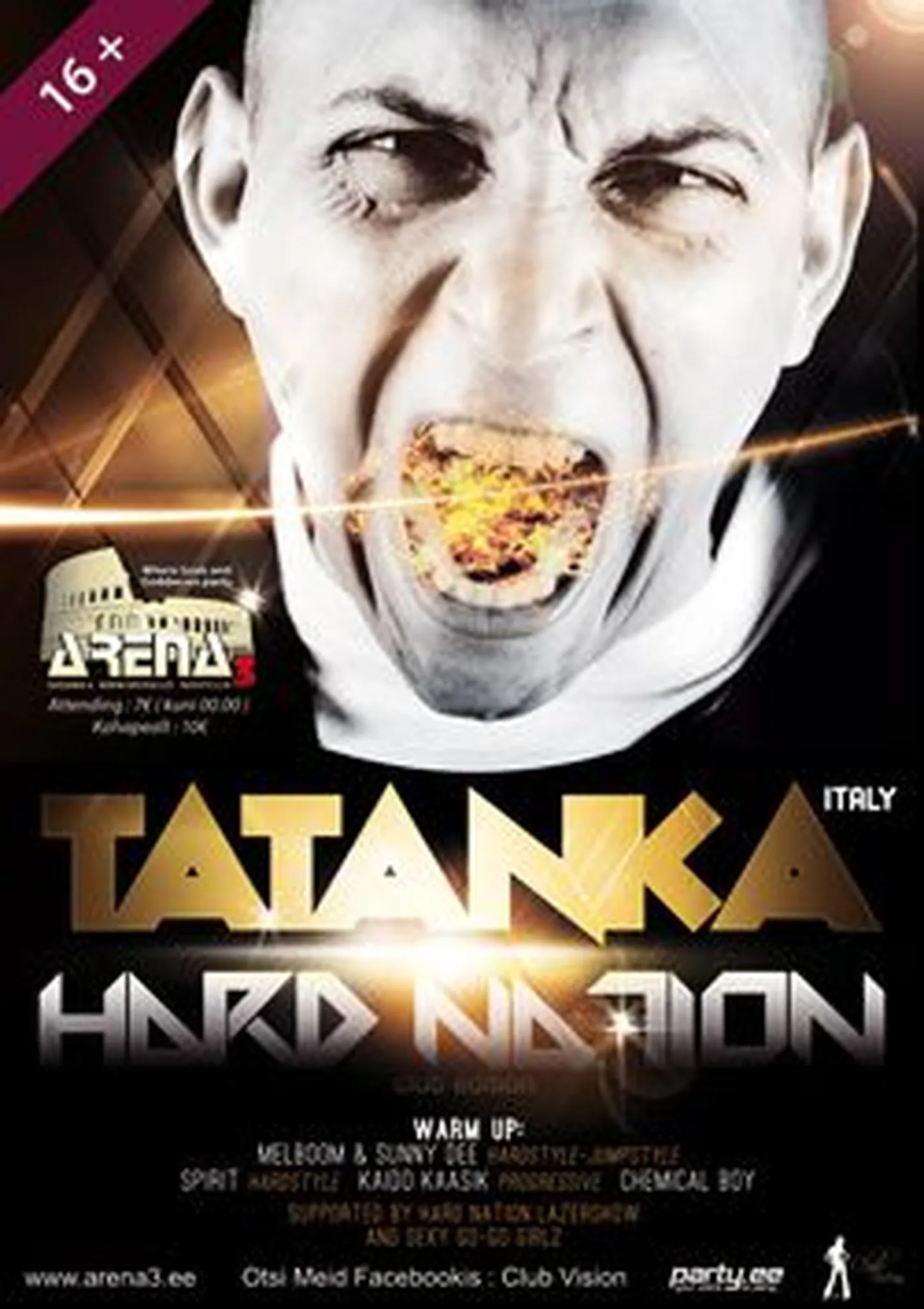 Aasta esimene Hard Nation ööklubis Arena3!