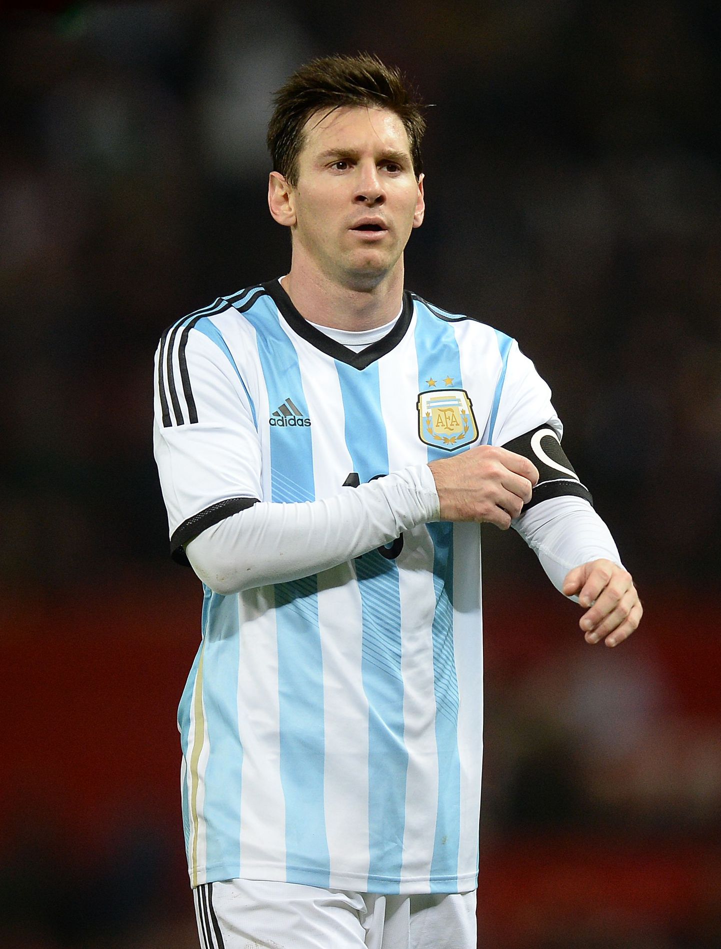 Argentiina jalgpallikoondise kapten Lionel Messi.
