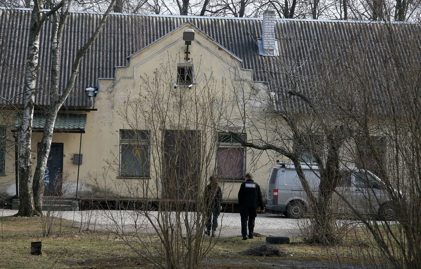 Место убийства 15-летней Насти по ул. Пярна в Кохтла-Ярве.