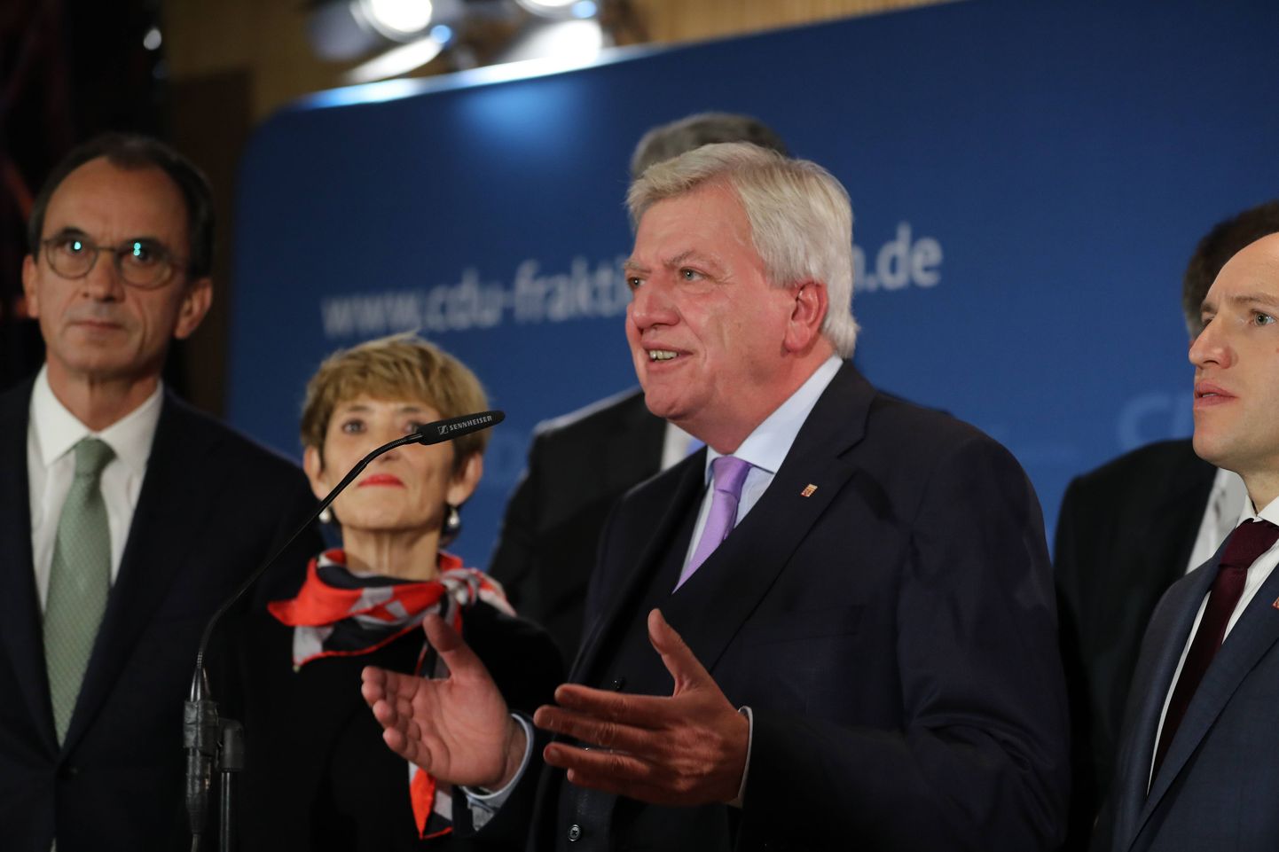 Saksamaa Hesseni liidumaa peaminister, Kristlik-Demokraatliku Liidu (CDU) liige Volker Bouffier.