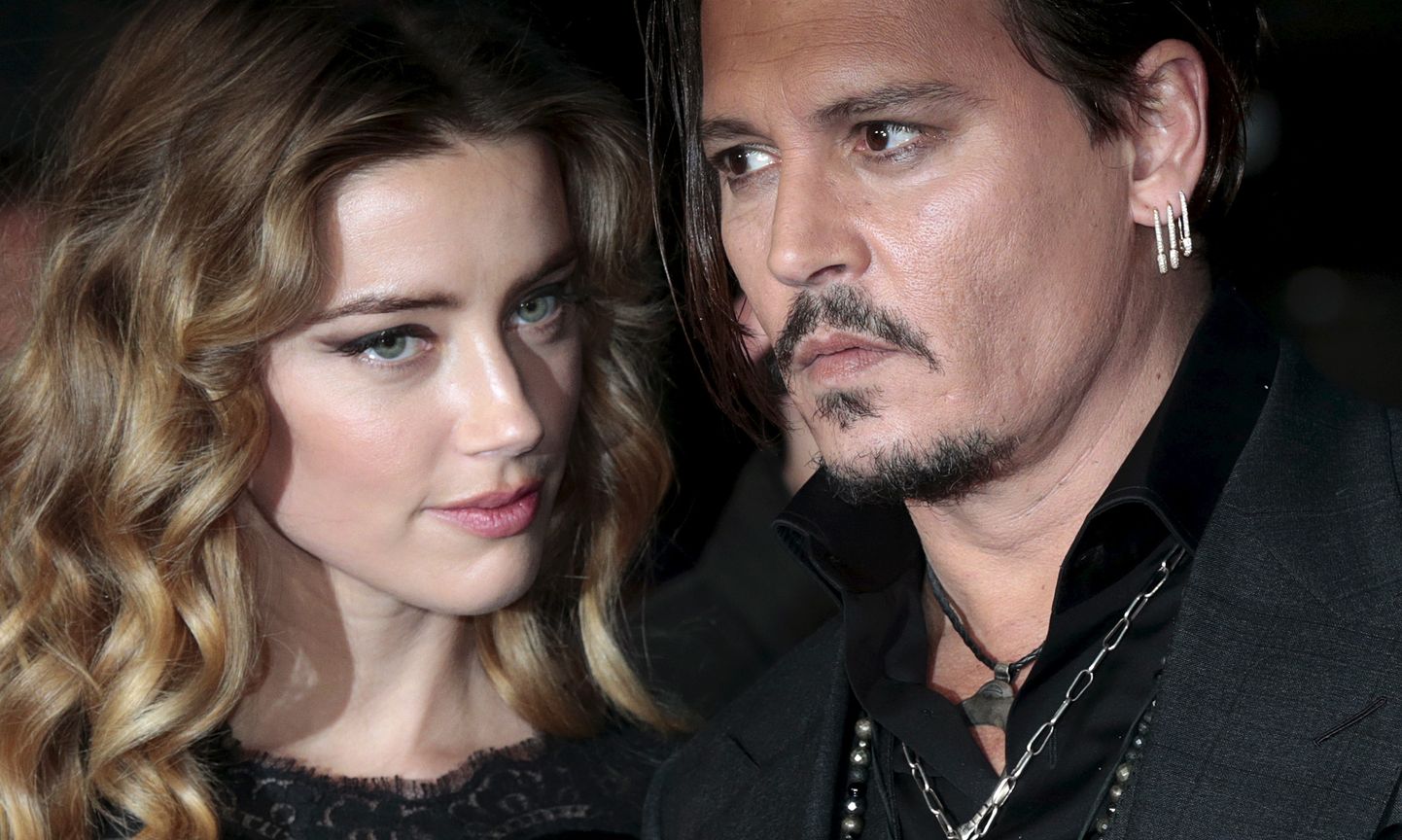 Johnny Depp ja Amber Heard.