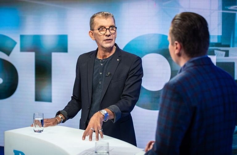 Tallinna Kunstikooli direktor Märt Sults Postimehe otsesaates.