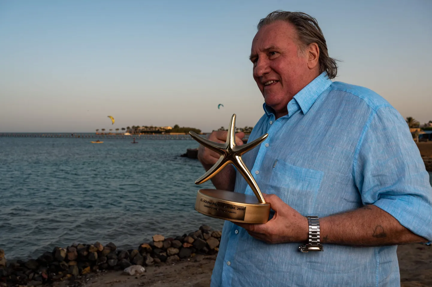 Gerard Depardieu sai aastal 2020 elutöö auhinna