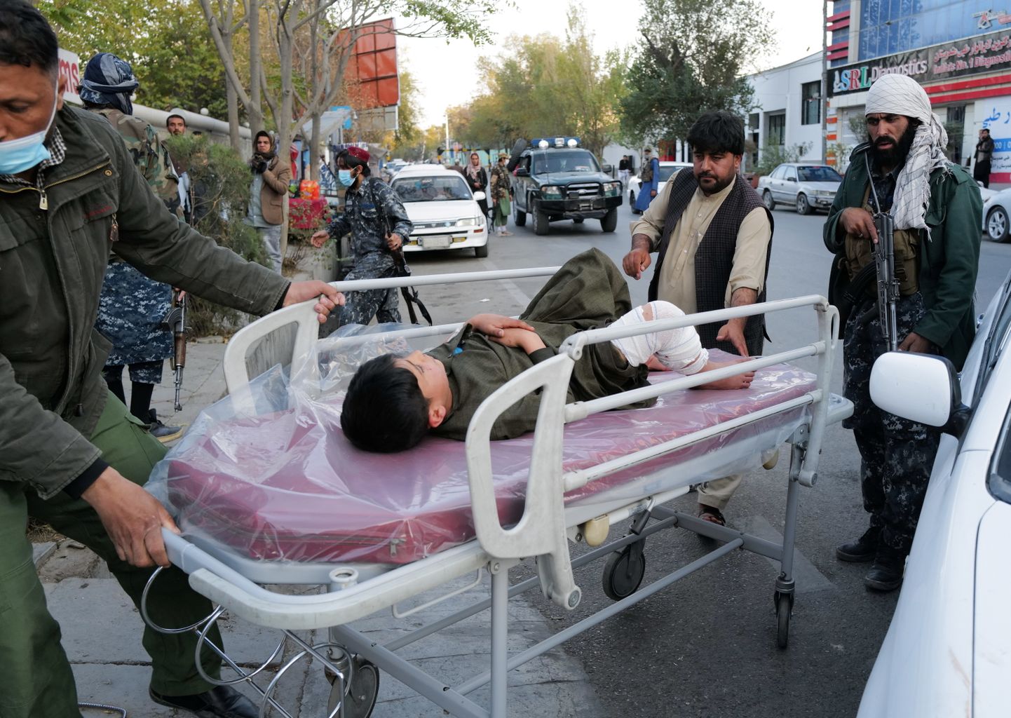 Kabulā noticis uzbrukums kara hospitālim .