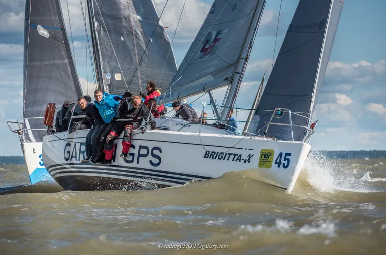 Brigitta-X Aleksandr Karboinovi meeskonnaga Kalev Jahtklubist Volvo ORC klassi avamerepurjetamise Euroopa MV avamereetapi võitja - foto