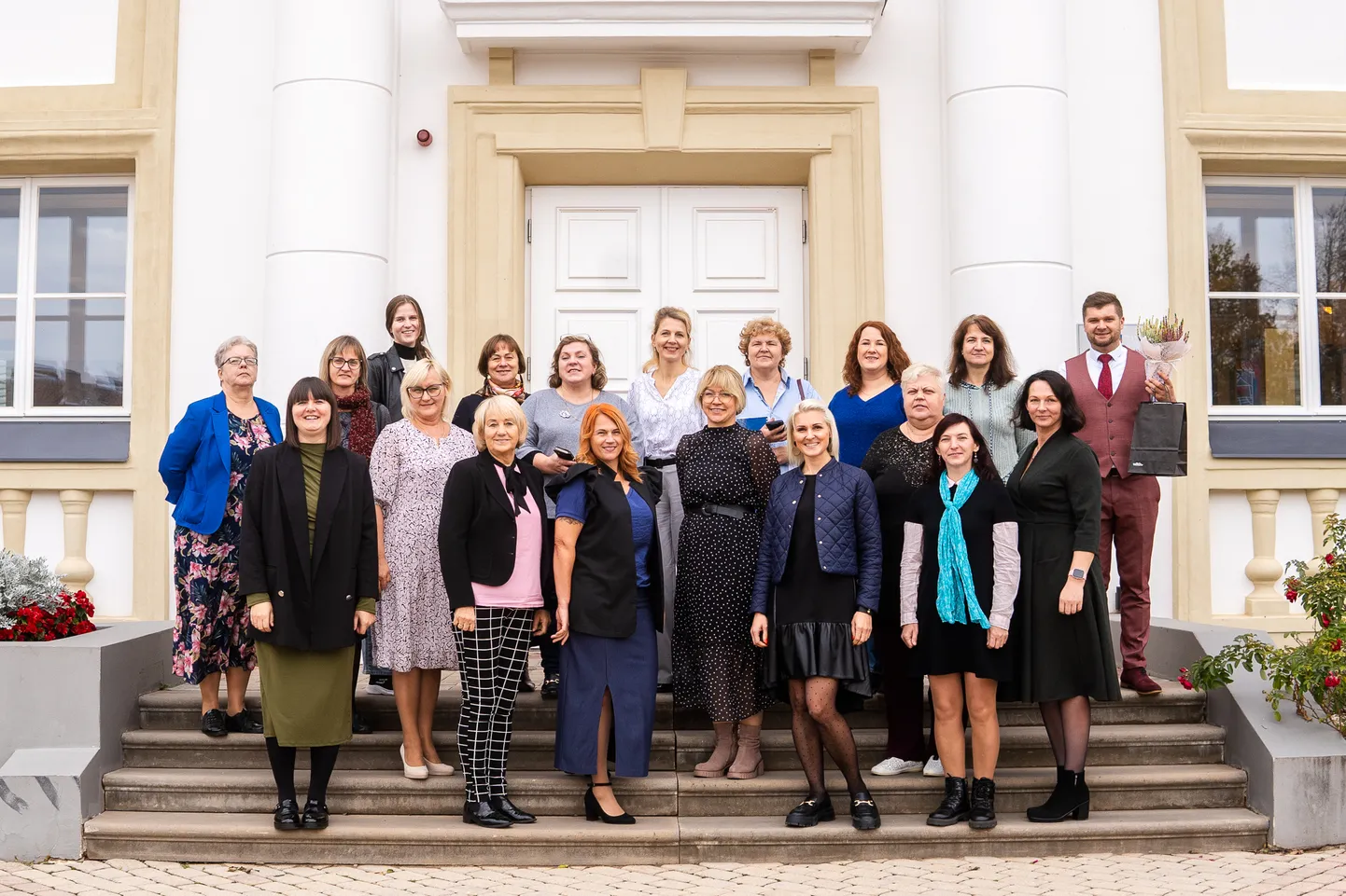Semināra "Spāka LAB" dalībnieki Balvos, 2024. gada 15. oktobrī.
