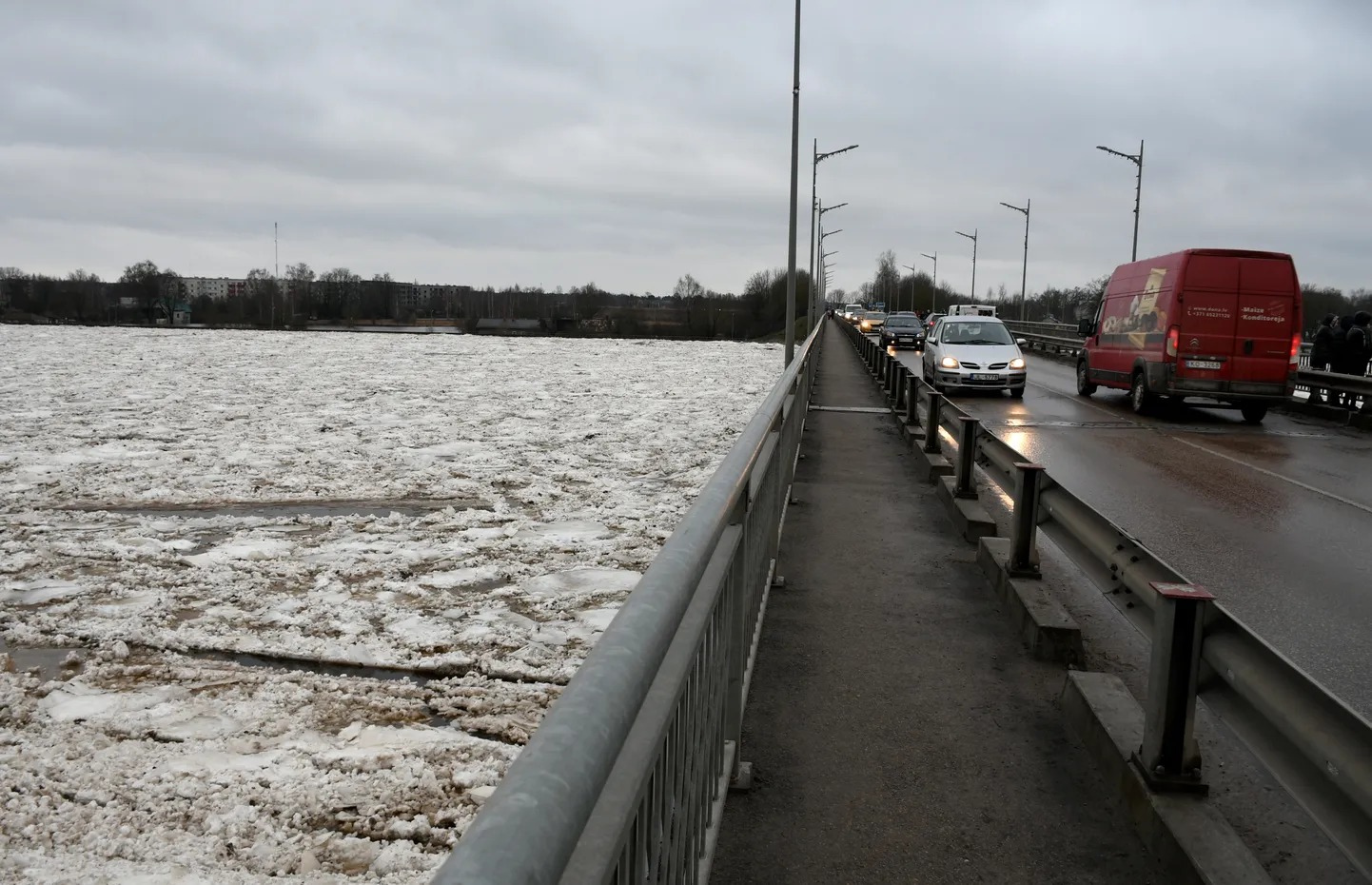 Мост через Даугаву в Екабпилсе