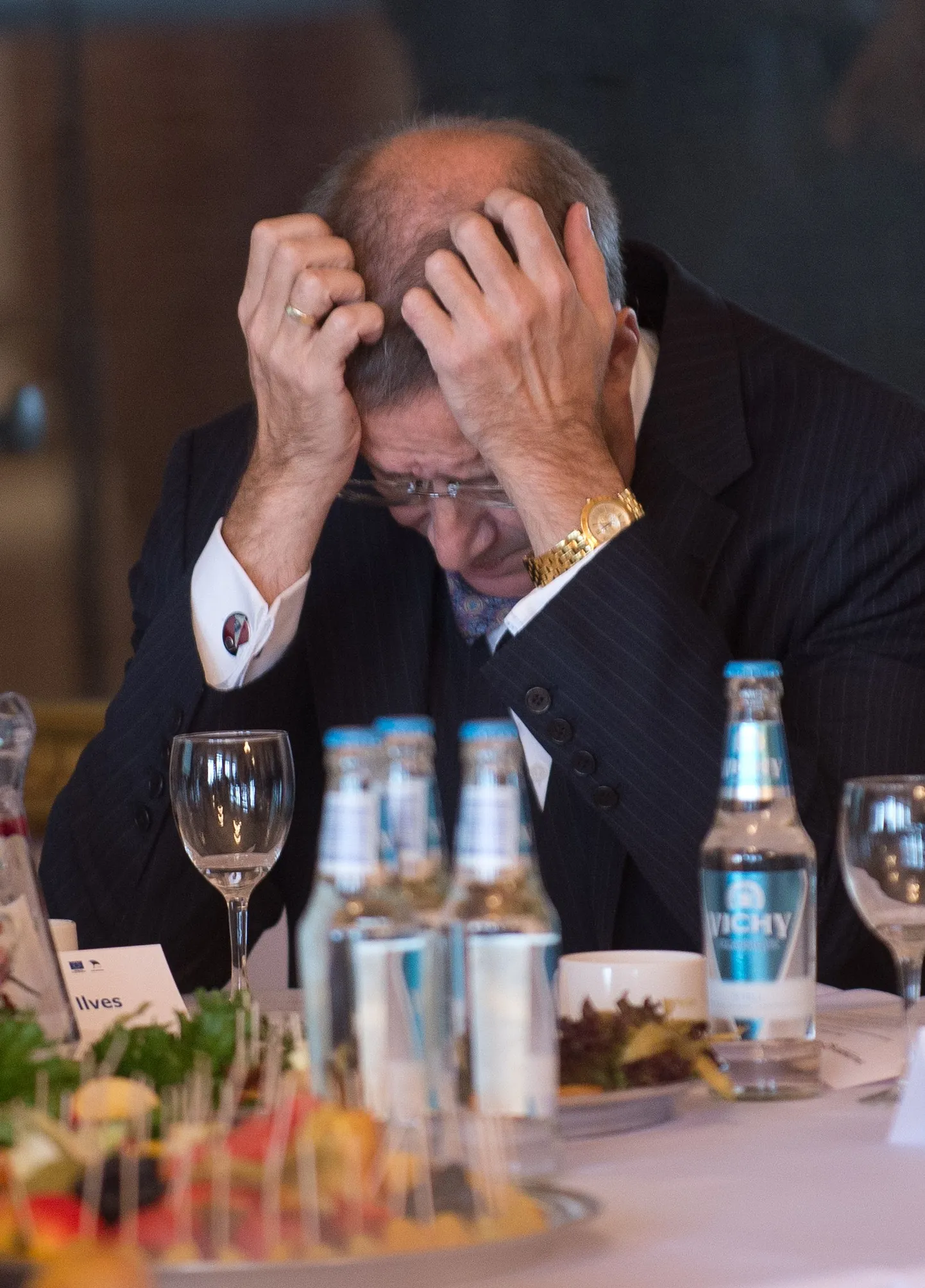 President Toomas Hendrik Ilves.