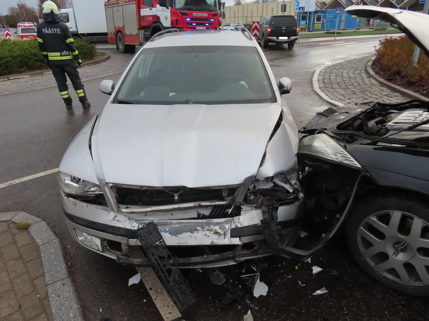 Виновником аварии в Выру оказался 68-летний нетрезвый водитель.