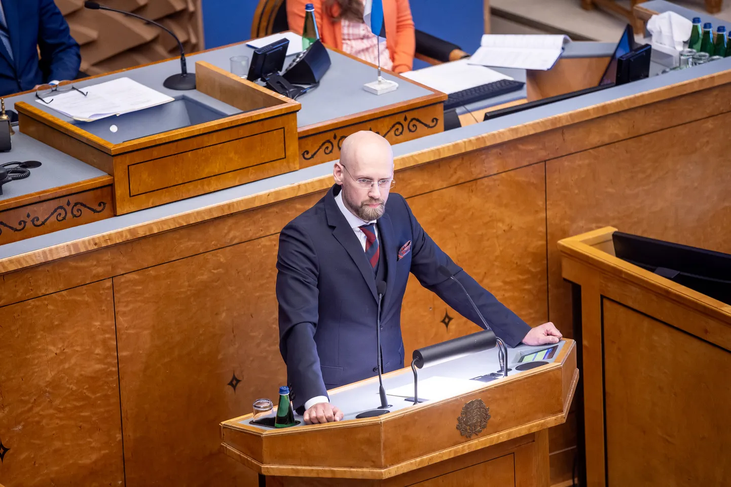 Депутат Рийгикогу Варро Вооглайд.