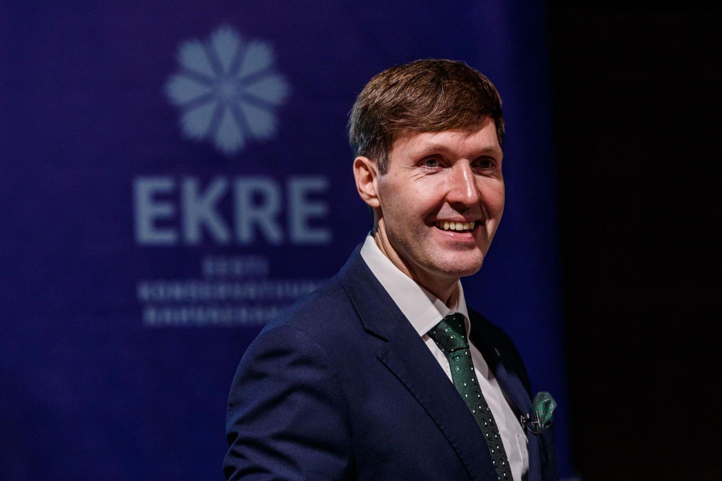 Председатель Консервативной народной партии Эстонии (EKRE) Мартин Хельме.