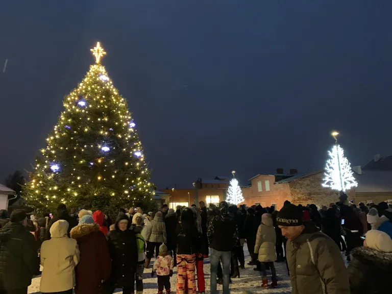 Valga jõulupuu, 2019.