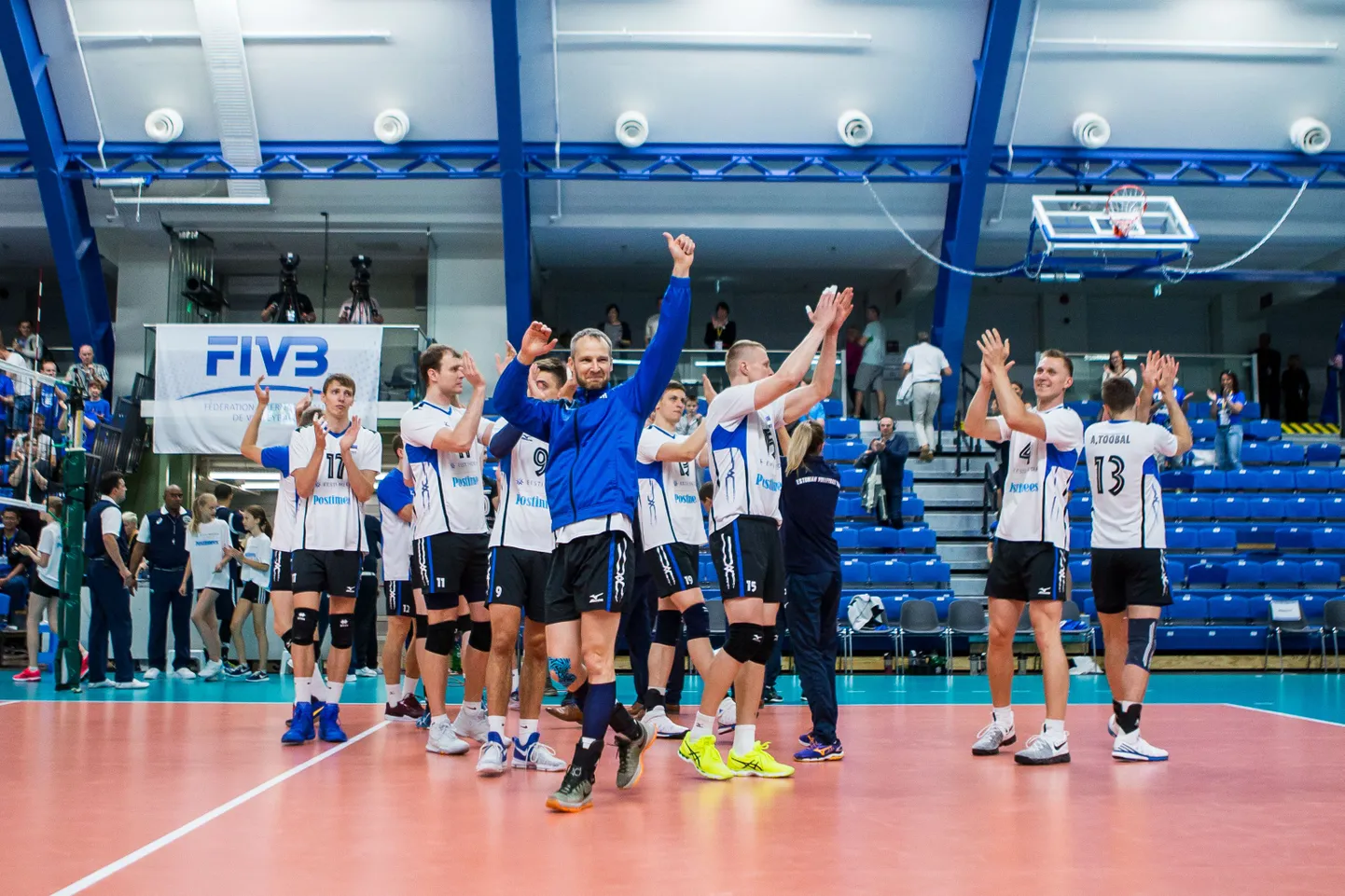 Eesti võrkpallikoondis.