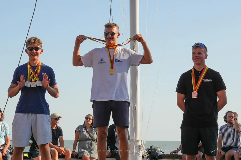 Andrias Sepp ILCA 6 noormeeste (youth boys), juunioride (junior boys) ja meeste (men) kategooriates pronks.