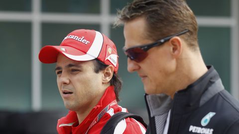 Schumacheri endise tiimikaaslase lause sakslase tervise kohta ajas fännid taas ahastusse