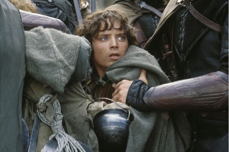 Elija Wood (Frodo). Kaader filmist.