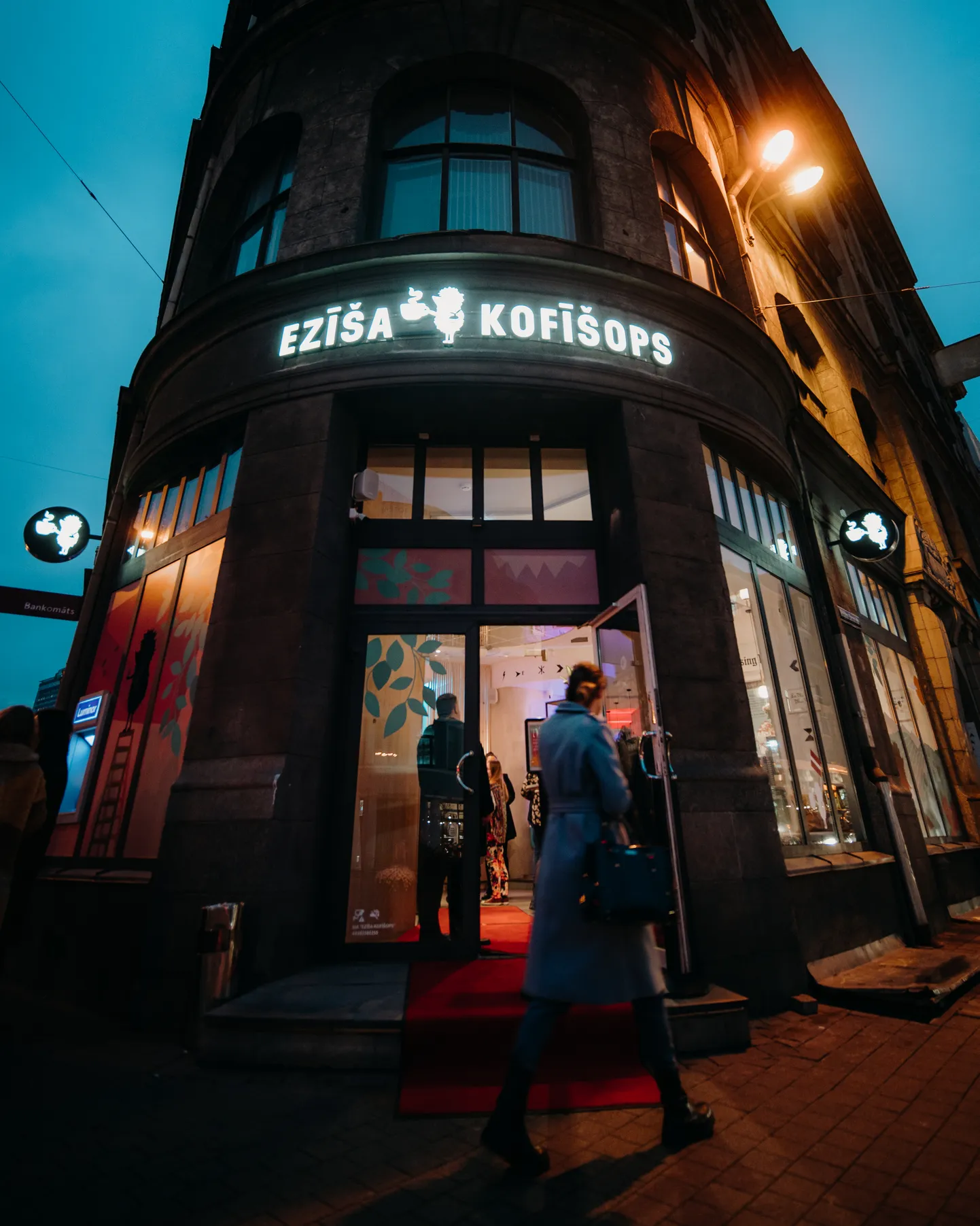 "Ezīša Kofīšopa" atklāšanas pasākums