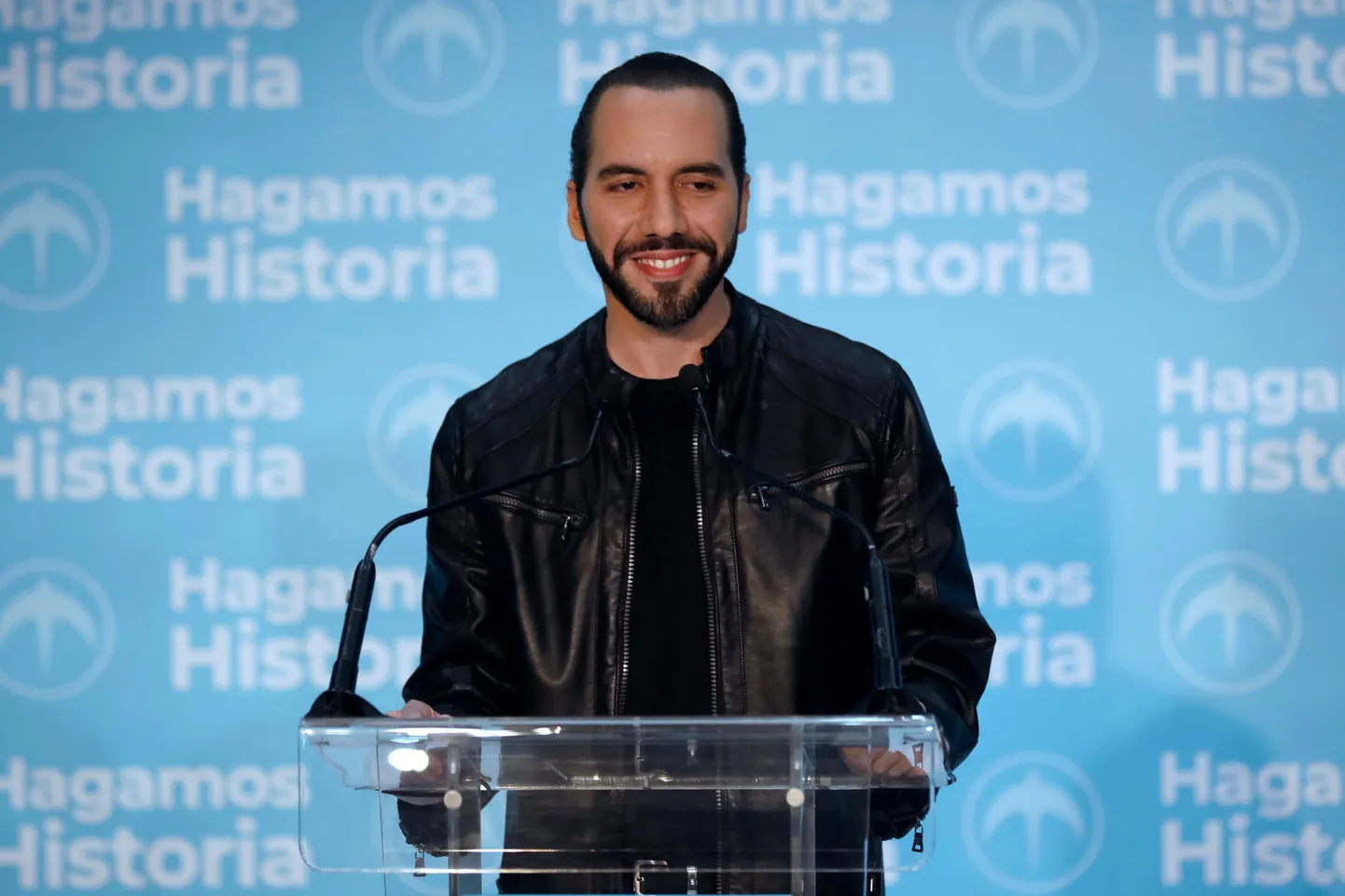 37-aastane Nayib Bukele.
