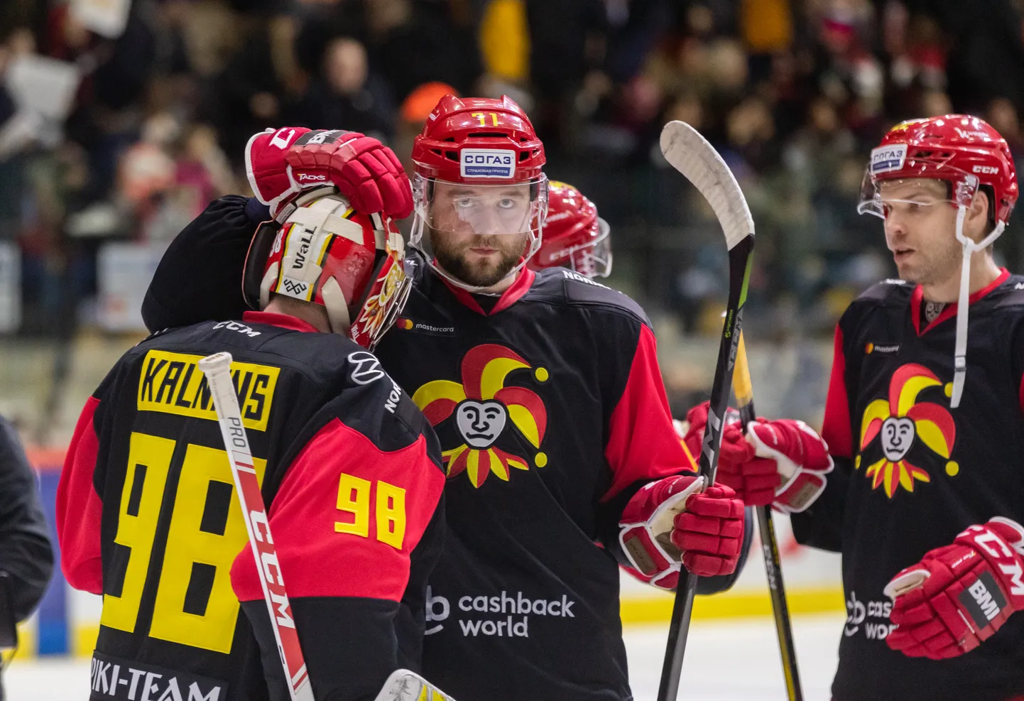 Helsingi Jokerit mängijad.