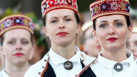 Läti tähistab laulupidu eestlastest rahvarohkemalt