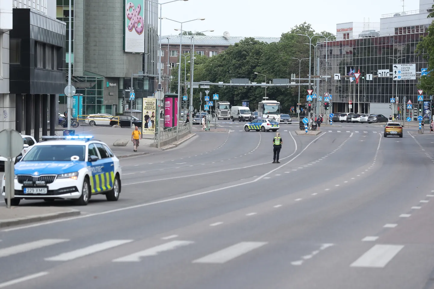 Luminori pangale tehti pommiähvardus