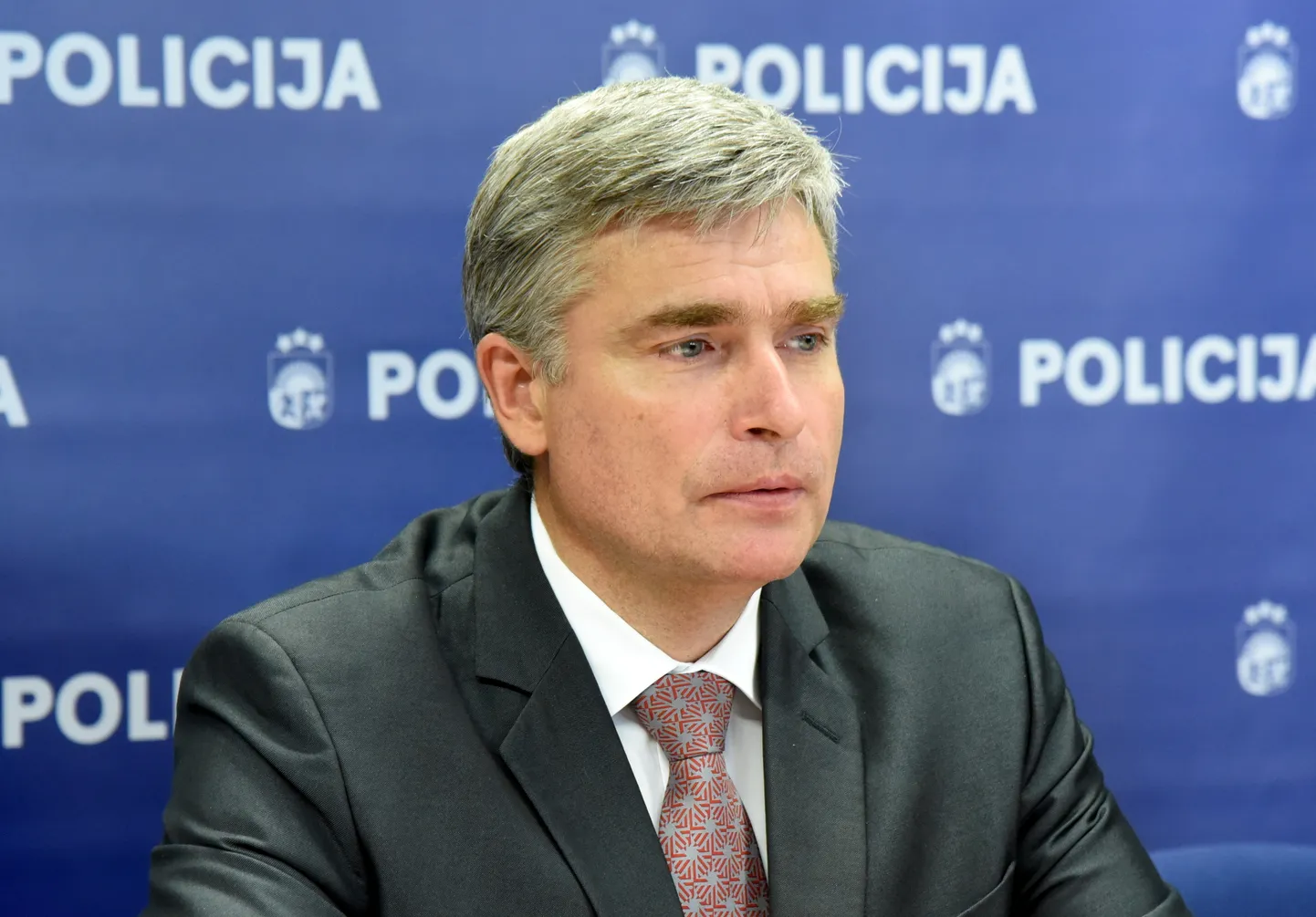 Valsts policijas priekšnieka pienākumu izpildītājs Andrejs Grišins.