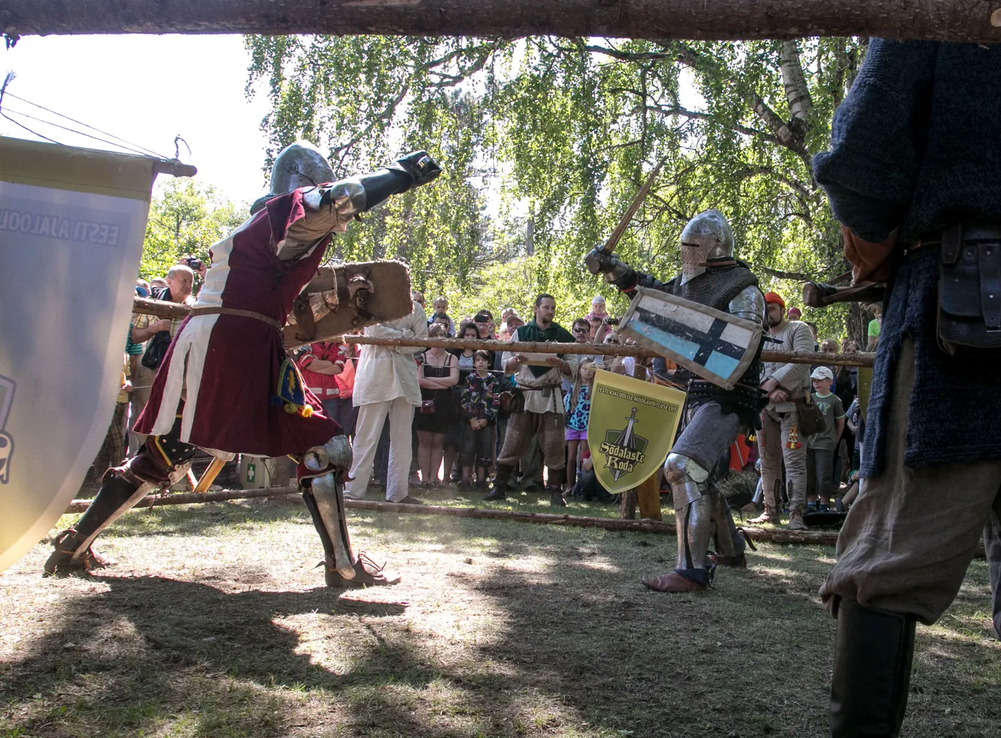 Pärnu hansapäevade rüütliturniir.
