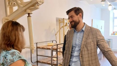 Piimandusmuuseumis võõrustati kõrget külalist