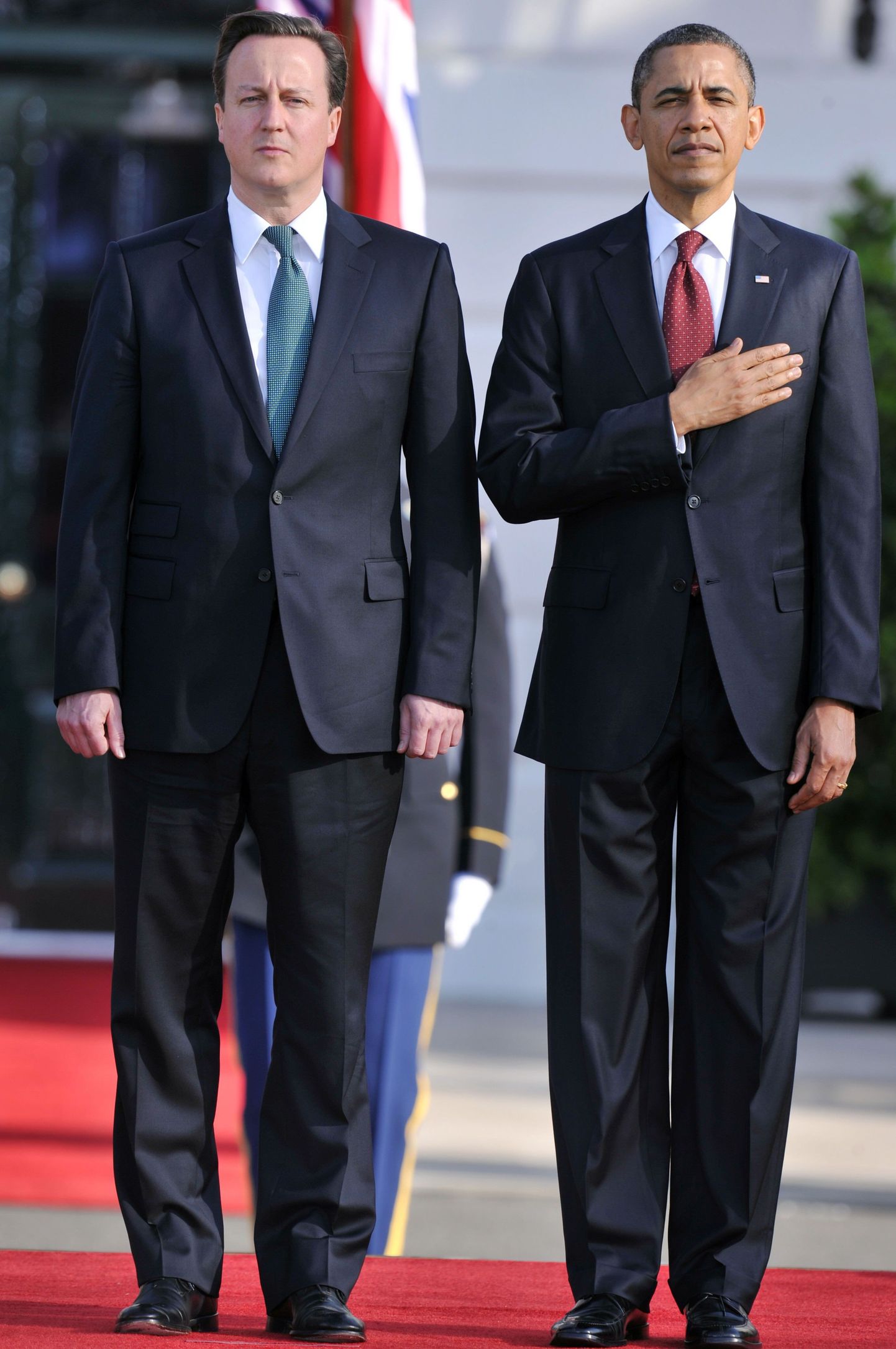 David Cameron ja Barack Obama