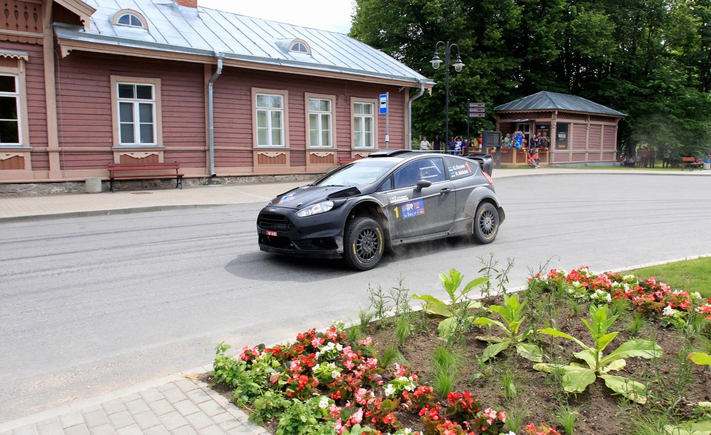 Georg Gross ja Raigo Mõlder stardivad Ford Fiesta WRC-masinal Baltikumi autoralli tippsündmusel Rally Estonia.