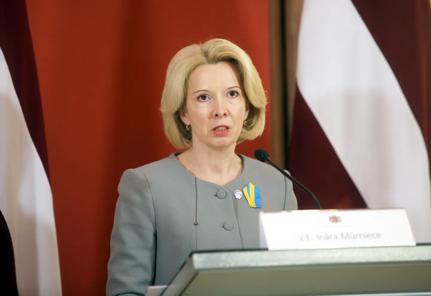 Saeimas priekšsēdētāja Ināra Mūrniece.
