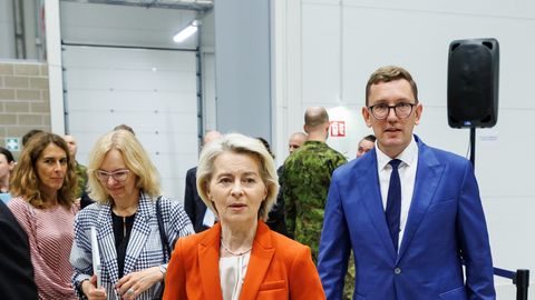 Von der Leyen kõrvutas tänast Ämarit kaheksa aasta tagusega