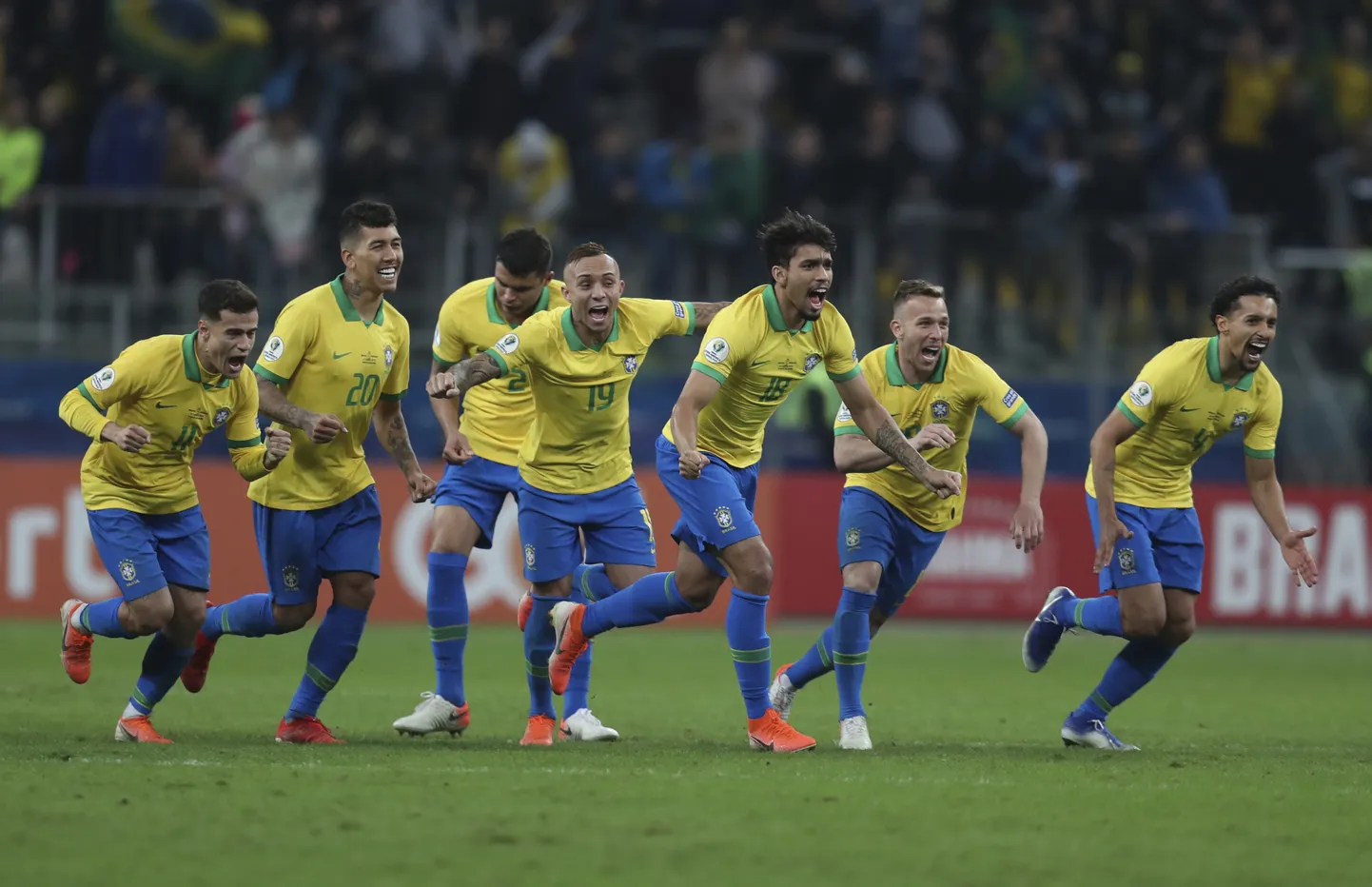 Brazīlijas futbola izlase.