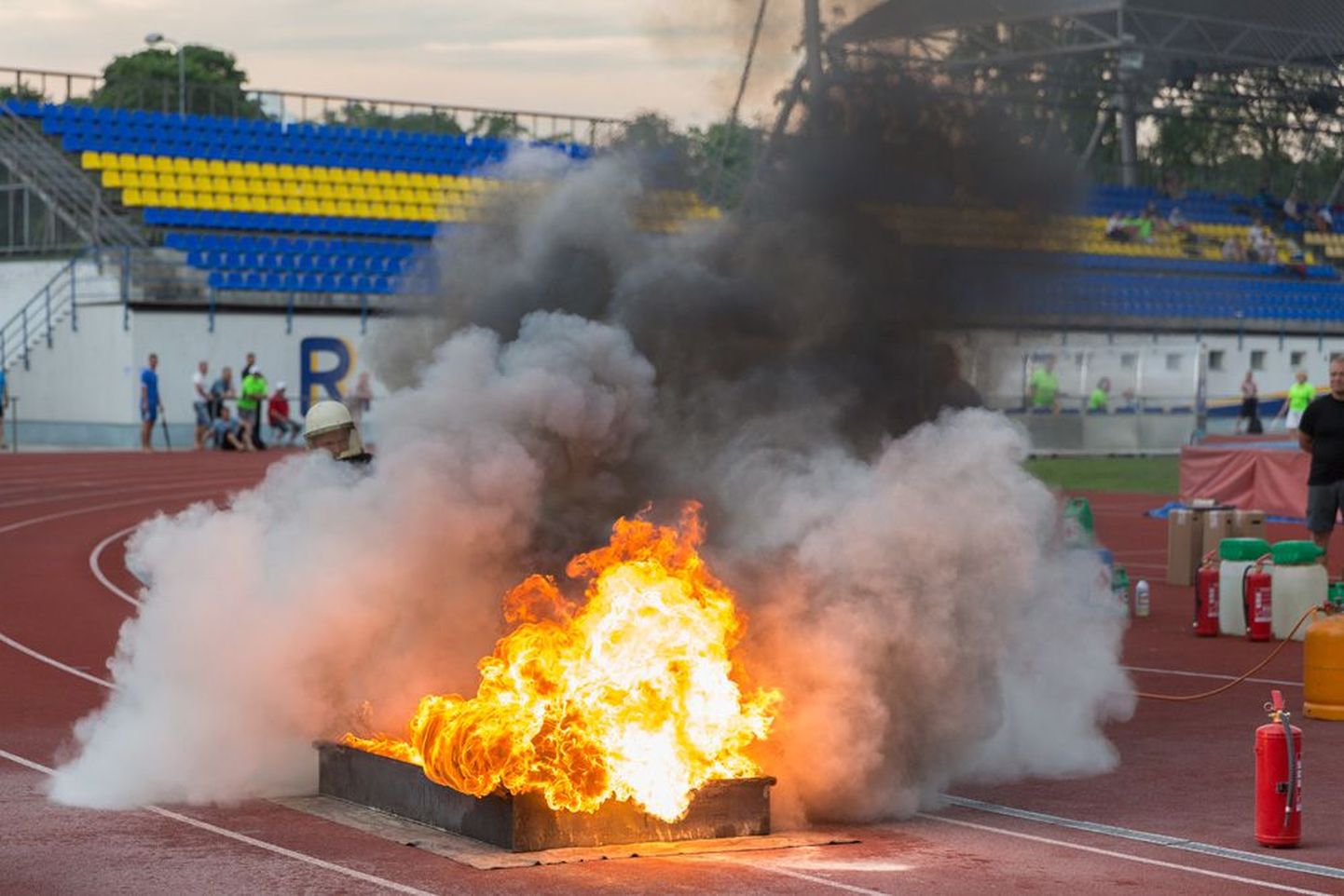 Koos peeti nii «Eliitkomando» võistlus kui Eesti tuletõrjespordi meistrivõistlused.
