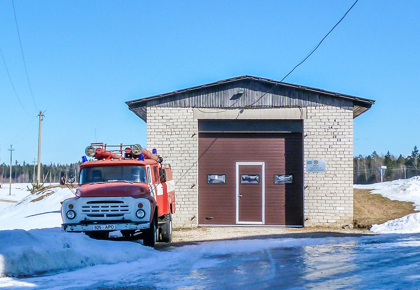 Misso vabatahtlike tuletõrjedepoo, mille ehitamine on planeeritud valla käesoleva aasta eelarvesse.