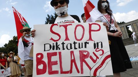 Valgevenes on presidendikampaania ajal kinni võetud üle 1100 inimese